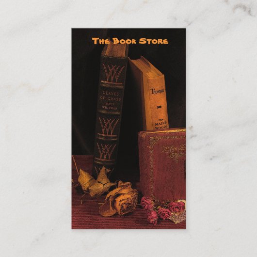 書店 名刺 (正面)