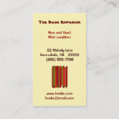 書店 名刺 (裏面)