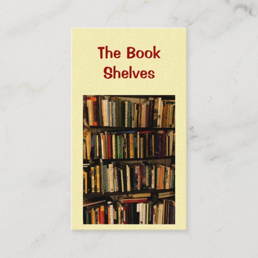 書店 名刺 (正面)