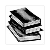 書庫のリテラシ読ー教育 ラバースタンプ (インプリント)