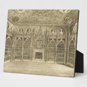 書庫はゴドフリーが刻んだ「説明」 フォトプラーク (側面)