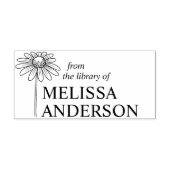 書庫スタンプ教室ブックスタンプカスタム先生 セルフインキングスタンプ (デザイン)