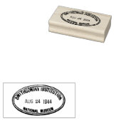 書庫スタンプ・スミソニアン協会1944 ラバースタンプ (押印)