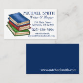 書庫図書書家の先生 名刺 (正面/裏面)