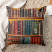 書庫本棚書店 クッション (ブランケット)