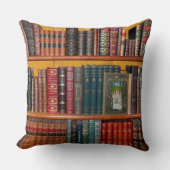 書庫本棚書店 クッション (正面)