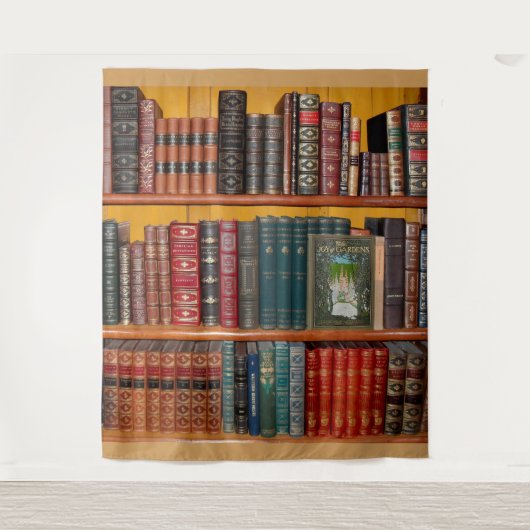 書庫本棚書店 タペストリー (正面)