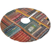 書庫本棚書店 ブラッシュドポリエステルツリースカート (アングル)