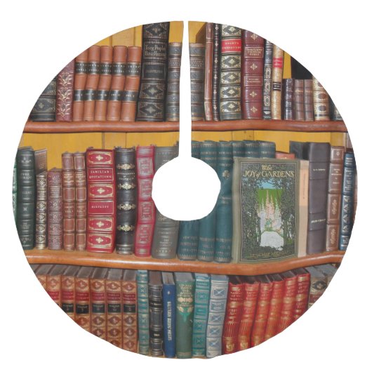 書庫本棚書店 ブラッシュドポリエステルツリースカート (正面)