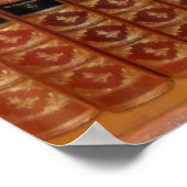 書庫本棚書店 ポスター (角)