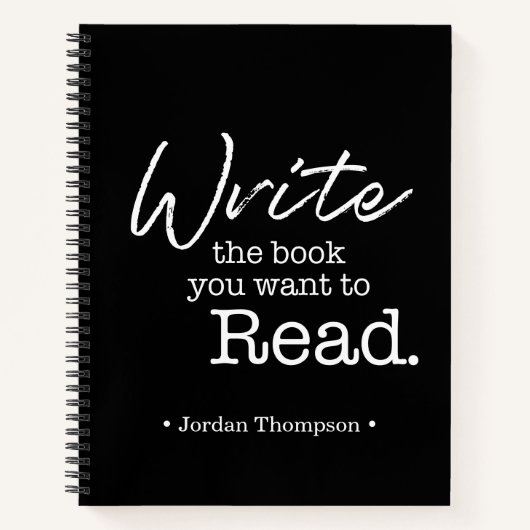 書引用文したい読本パーソナライズされた ノートブック (正面)