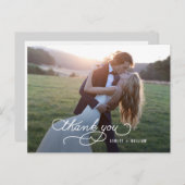 書感謝してい結婚お願いハガキ ポストカード (正面/裏面)