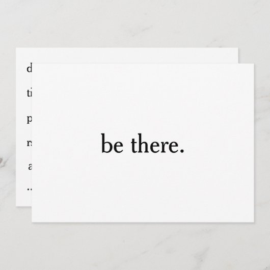 書招待状 招待状 (正面/裏面)