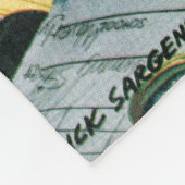 書斎の蛙 フリースブランケット (角)