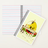 書旅:ロックノートのドーム ノートブック (内側)