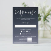 書星の夜空結婚で 出欠カード (スタンド正面)