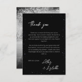 書星の結婚中で サンキューカード (正面/裏面)