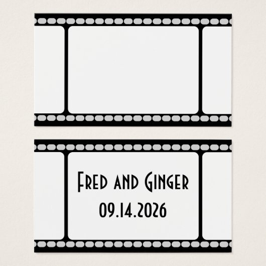 書映画お気に入りの!ズゲ結婚ストアイディア (正面&裏面)