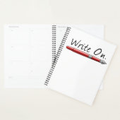 書書作家に対して プランナー手帳 (ディスプレー)