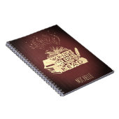 書本が赤く読なった ノートブック (右側)