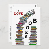 書架はがき ポストカード (正面/裏面)