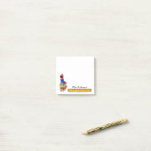 書架パーソナライズな3 x 3が付いているApple ポストイット (デスク上)