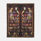 書棚 フリースブランケット (正面)