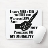 書法は保護君の道義ではない マウスパッド (マウス)