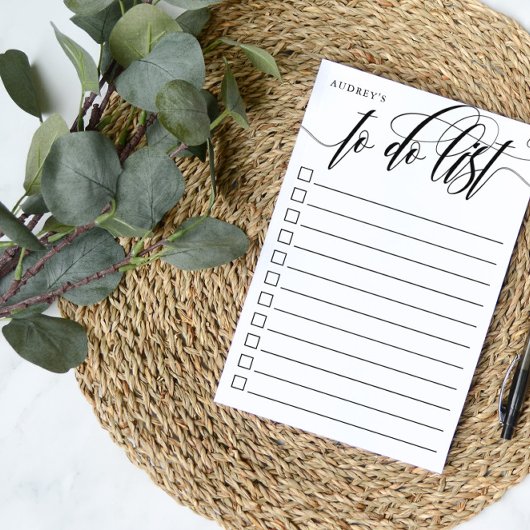 書渦巻形の道 – チェックボックスを実行リスト – 名前 ポストイット