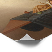 書物とスカルを持つバニタス | ジェリット・ヴァン・ヴォット ポスター (角)