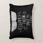 書物の虫、もう一読章の本 アクセントクッション (正面(垂直))