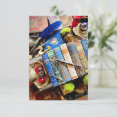 書物好きの本美しい サンキューカード (スタンド正面)