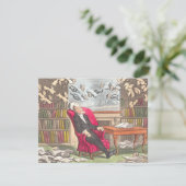 書物愛好家の夢ユニークな読書会への招待状 招待状 (スタンド正面)