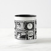 書直しの地獄の続きこま漫画 マグカップ (中央)