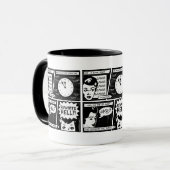 書直しの地獄の続きこま漫画 マグカップ (正面左)