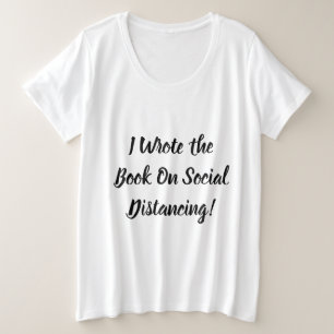 書社会的離れに関する本 プラスサイズTシャツ