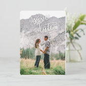 書簡日付はがきを保存 セーブザデート (スタンド正面)