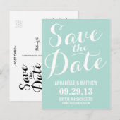 書簡日付はがきを保存 案内ポストカード (正面/裏面)