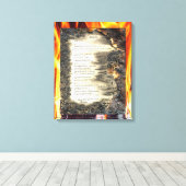 書簡1 キャンバスプリント (インサイチュ (ウッドフロア))