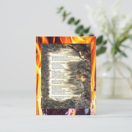 書簡1 ポストカード (スタンド正面)