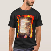 書簡 Tシャツ (正面)