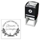 書籍および植物学デイジー#1ライブラリのスクリプト名 セルフインキングスタンプ (インサイチュ)