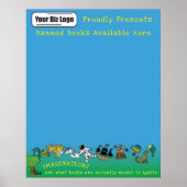 書籍が想像力を燃やすアンチ書籍の禁止 ポスター (正面)