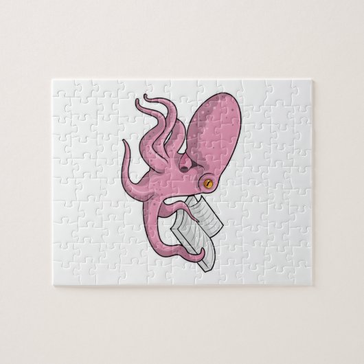 書籍とおたくとしてのタコ ジグソーパズル (横)