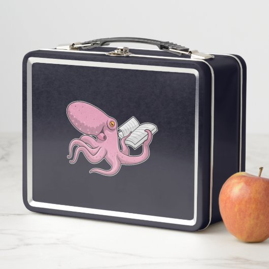 書籍とおたくとしてのタコ メタルランチボックス (インサイチュ)