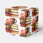 書籍とお茶の白 フェイバーボックス (裏面サイド)