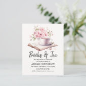 書籍とお茶の誕生日パーティーへの招待 (スタンド正面)