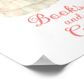 書籍とギフトさくらんぼ花のカードとギフト ポスター (角)