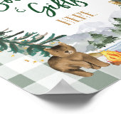 書籍とギフトのパーティー記号 ポスター (角)