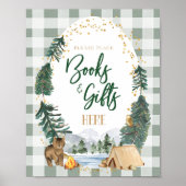 書籍とギフトのパーティー記号 ポスター (正面)